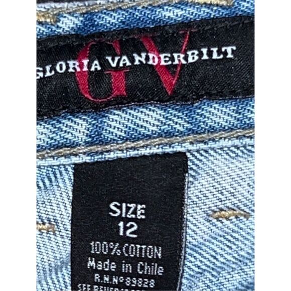 Vintage Gloria Vanderbilt Scooter Gang Monster Truck Jeans 12 27x30 #138 - Picture 7 of 10